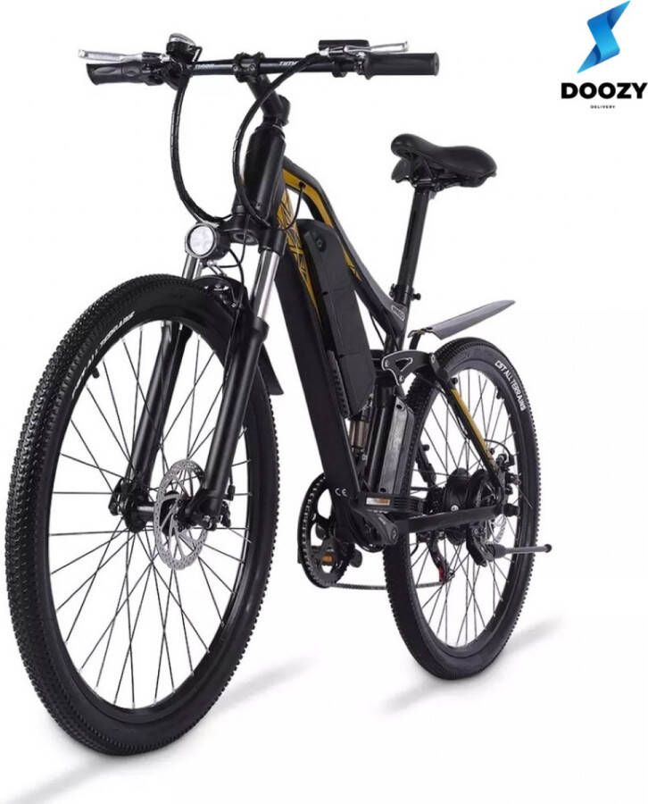 Doozydelivery Elektrische Mountainbike E-bike Universeel 2 accu's