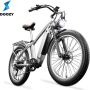 Doozydelivery Retro Elektrische Mountainbike Fatbike Elektrische fiets 26Inch 500W 7 Speed Shi o - Thumbnail 1