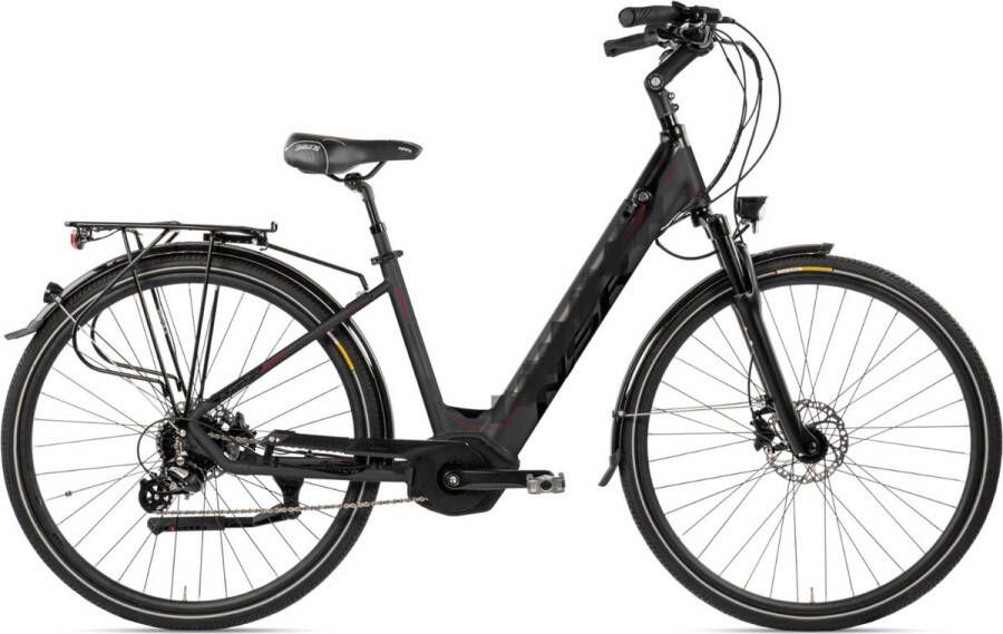 DUKER Ans 28 Inch E-bike H43 8 Speed Zwart