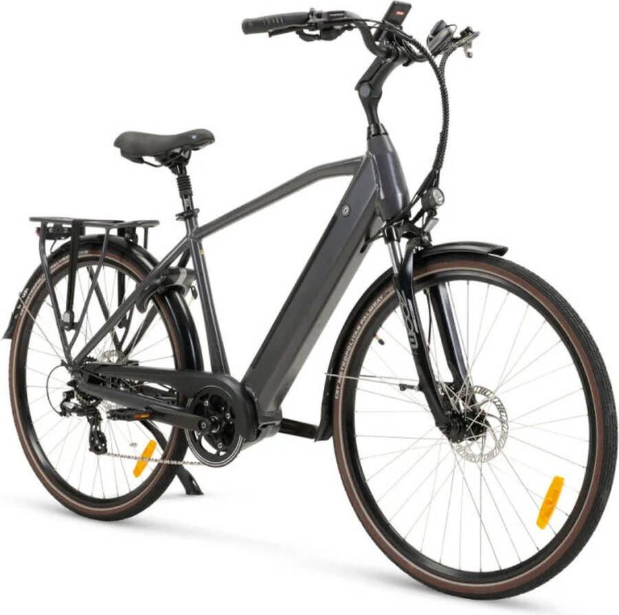 DUKER Commute H 28 Inch E-bike H48 8 Speed Zwart