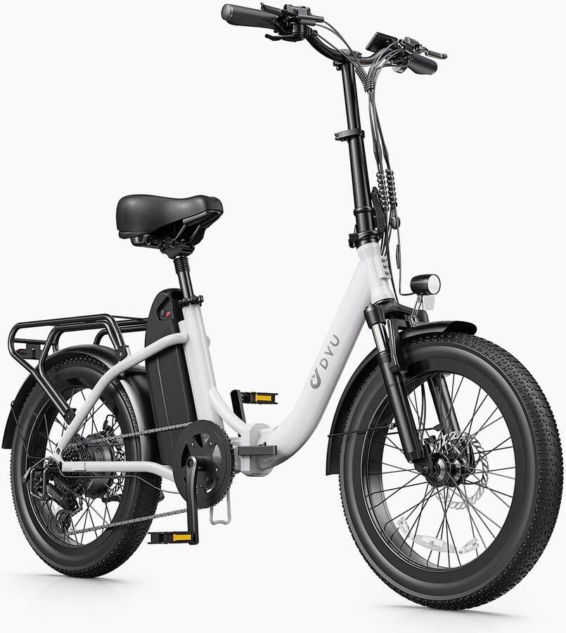 DYU C9 elektrische vouwfiets 20 inch e-bike 150 km bereik 250W