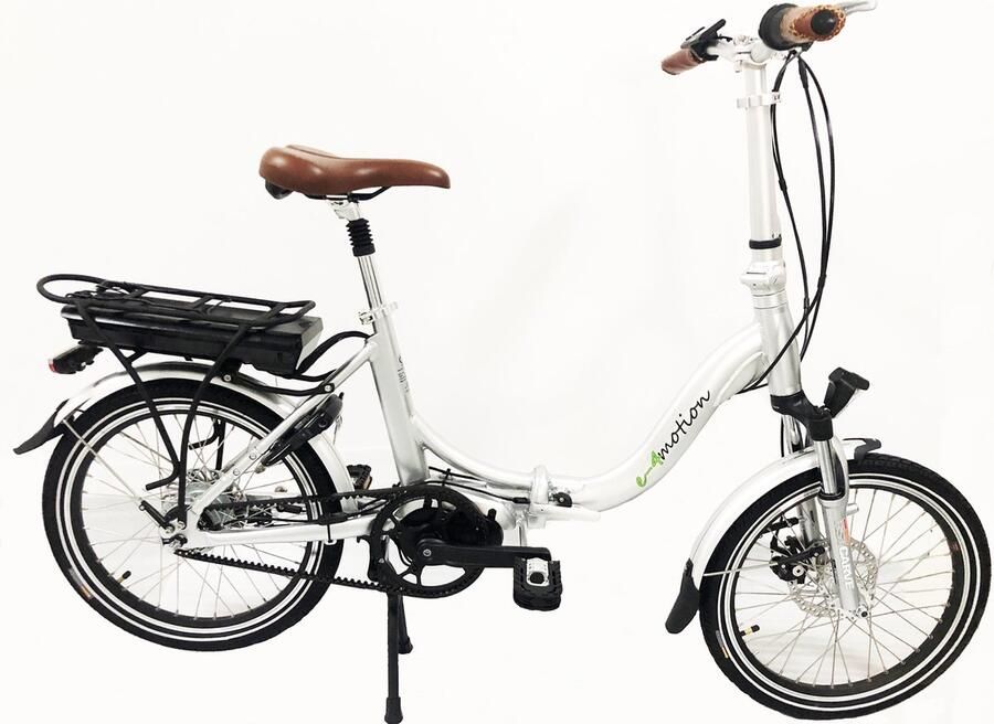 E-4motion Maxi de Luxe elektrische vouwfiets middenmotor