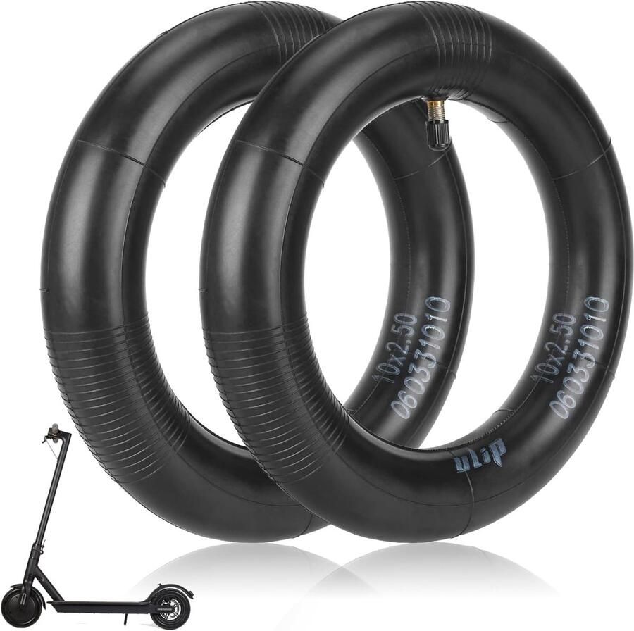 10 x 2 5 voor elektrische scooter 10 Inch Dubbele Dikte Luchtkamer voor MAX G30 G30P G30LP Kugoo M4 60 70-6.5 Elektrische Scooter Voor Rechts Vervangingswiel