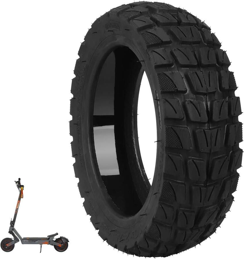 10 x 2 7-6 5 off-road tubeless reservebanden voor Kukirin G2 G3 G2 Ultra M4 Max A1 Smartgyro Speedway Rockway Crossover Speedway 5 Dualtron 3 elektrische step zelfherstellbare reservewielen