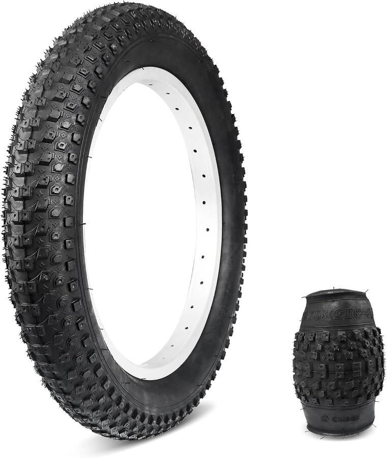 16x3.0 20x3.0 E-Bike Band Opvouwbare Fat Bike Band 76-305 406 Fietsbanden 35 P.S.I voor E-Bike Stadsfiets Kinderfiets
