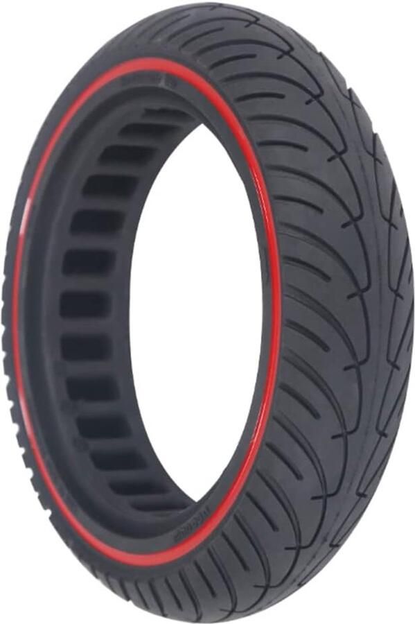 1pcs 8.5 Inch Massieve Band voor Xiaomi M365 en PRO Elektrische Scooter Ducati Lexgo Vivobike Massief Rubber Wiel Zacht Vervanging voor achter (Rood 1pcs)