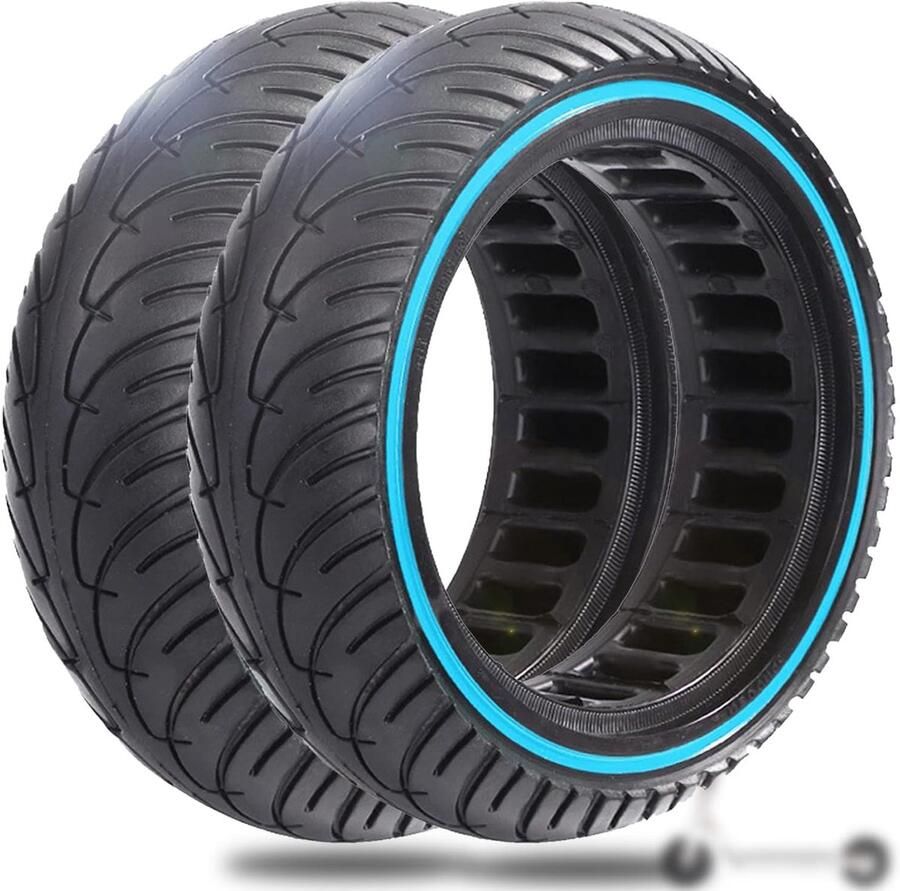 2 Stuks Banden 50 75-6.1 voor Elektrische Step Tubeless Band Ook Compatibel met Maten 8 5 x 2 0 en 8 1 2 x 2 Lekbestendig Geen Onderhoud Nodig