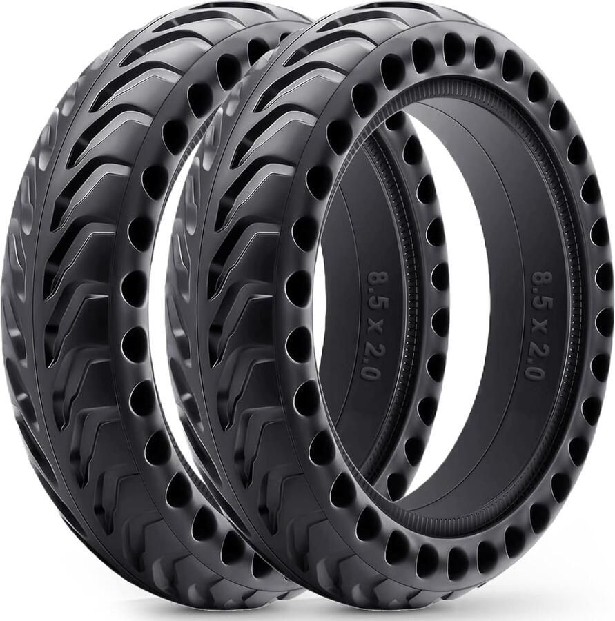 2 Stuks Banden 50 75-6.1 voor Elektrische Step Tubeless Band Ook Compatibel met Maten 8 5 x 2 0 en 8 1 2 x 2 Lekbestendig Geen Onderhoud Nodig
