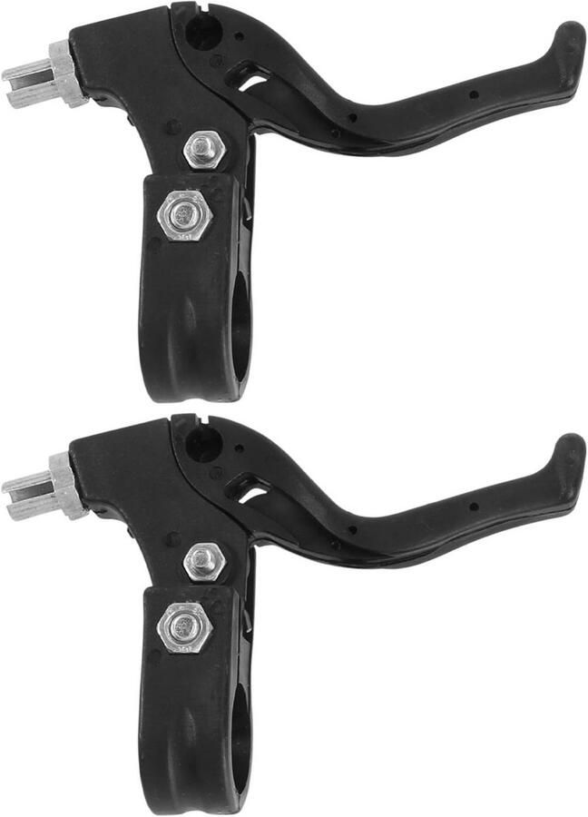 2 Stuks Fiets Remhendels Zwart voor Kinderfiets Universele Vervanging Fietsrem