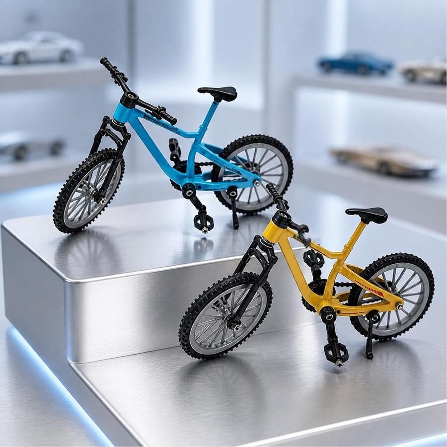 2 stuks mini-fiets vinger MTB BMX vinger fiets legering