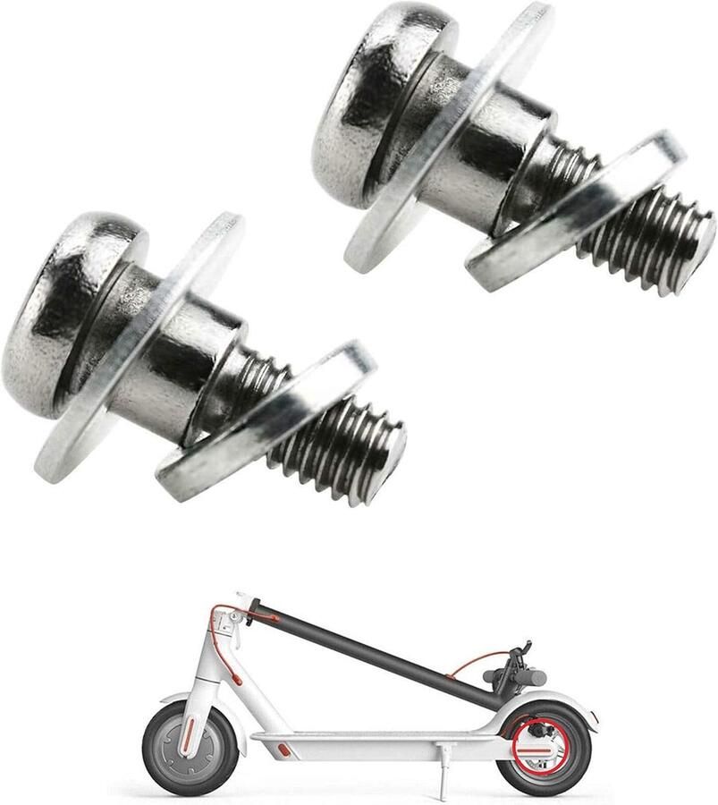2 stuks scooterschroeven achterwiel vaste schroef compatibel met Xiaomi M365 1S Pro2 elektrische scooter