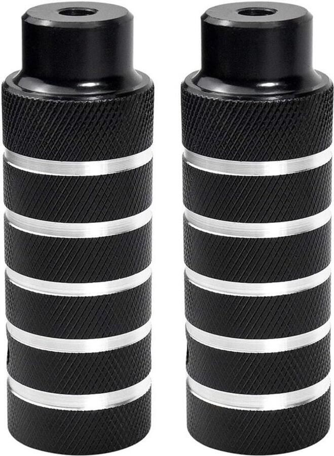 2 stuks universele fietspegs draagvermogen tot ca. 100 kg aluminium fietspegs voor kinderen en volwassenen BMX achtervoetpedalen voor mountainbikes fiets-stuntpegs voor BMX en mountainbike