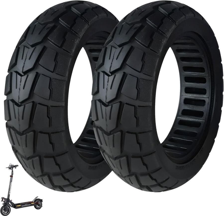 2 x semi-offroad banden voor elektrische step Urbanglide Ecross Pro Ecross Max 2 x lekvrije banden 10 x 2 75 6 5 inch voor elektrische step wiel voor en achter