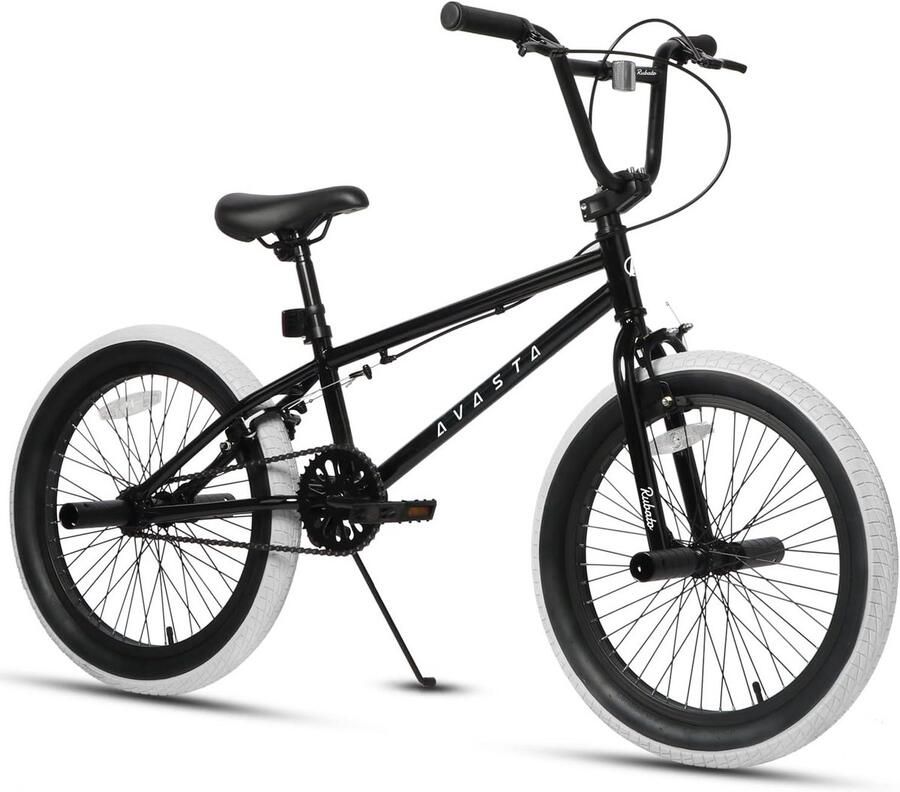 20 Inch Freestyle BMX Fiets voor Kinderen en Beginners Inclusief 4 Pegs