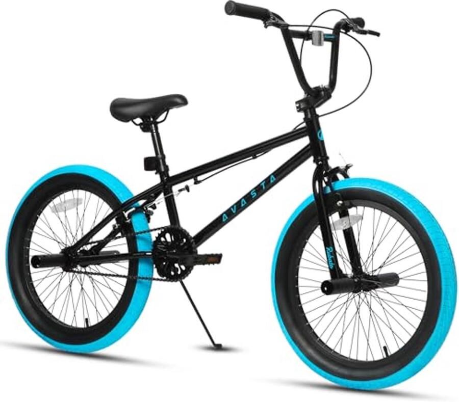 20 Inch Freestyle BMX Fiets voor Kinderen en Jongeren Perfect voor Beginners en Stunt Rijders