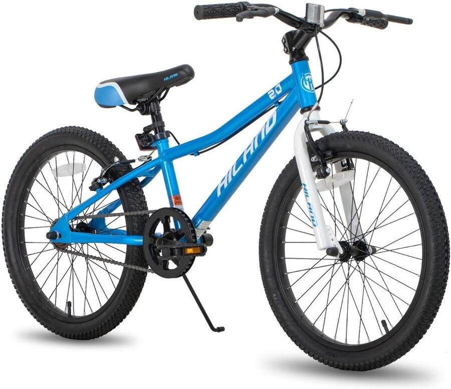 Kinderfiets Jongensmeisjesfiets Buiten Spelen Stalen Frame 20 Inch Blauw