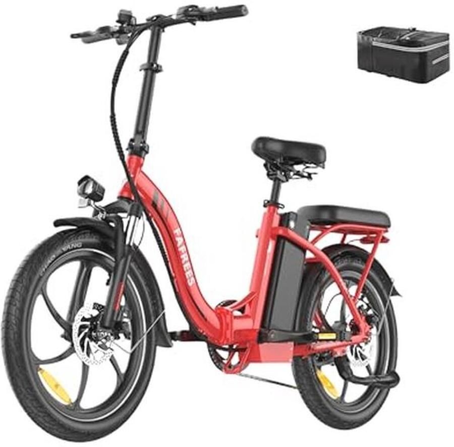 20 inch vouwfiets E-bike met 250 W motor Unisex Elektrische Fiets voor en