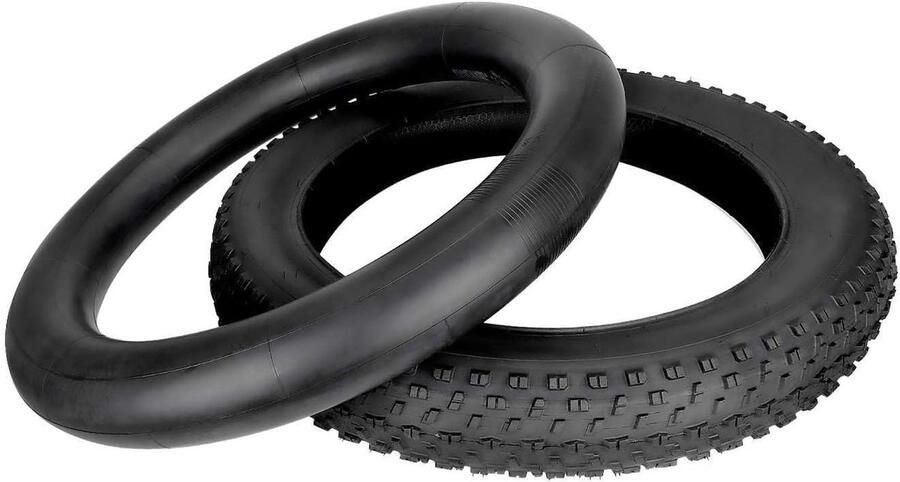 20 x 4.0 inch off-road fatbanden voor E-bikes mountainbikes en sneeuwfietsen met binnenbanden