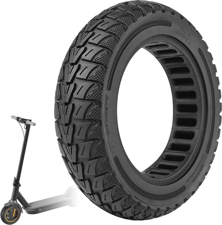 60 70-6 5 massieve banden 10 inch solide banden voor Xiaomi 5 5 Pro 5 Max Elite voor Ninebot Max G30 G30D G30D2 Ninebot E3 D elektrische step vervangingsbanden massieve banden antislip en
