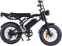 750W Elektrische Fiets 30-50Km h 48V 15Ah Lithium Accu All-Terrain E-bike Fatbike 7 Versnellingen 20 Fat Tire - Thumbnail 2