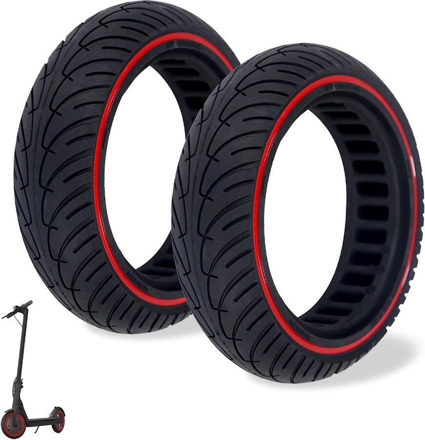 8 5 inch (18 5 cm) scooter banden 50 75-6.1 elektrische scooter massief rubberen banden 8 1 2 x2 elektrische scooter massief rubberen banden 8 5 inch scooter rubberen banden zonder tubeless voor