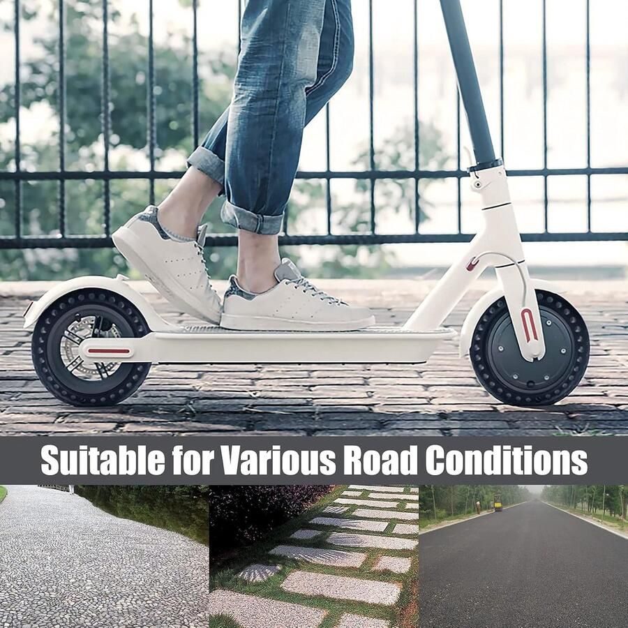 8 5 inch E-scooter solide banden 8 1 2 massief rubberen banden 50 75-6.1 binnenbandloze massief rubberen banden voor Xiaomi 1S Pro 2 M365 M365 Pro 3 3 Lite Essential en alle 8 5 inch