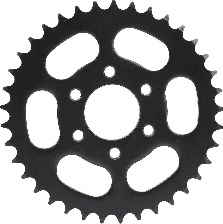 Achtertandwiel 37 Tanden 6 Gaten Staal Elektrische Scooter Achtertandwiel Elektrische Fiets Scooter Tandwiel Vervanging Deel 15.4 * 3.7cm