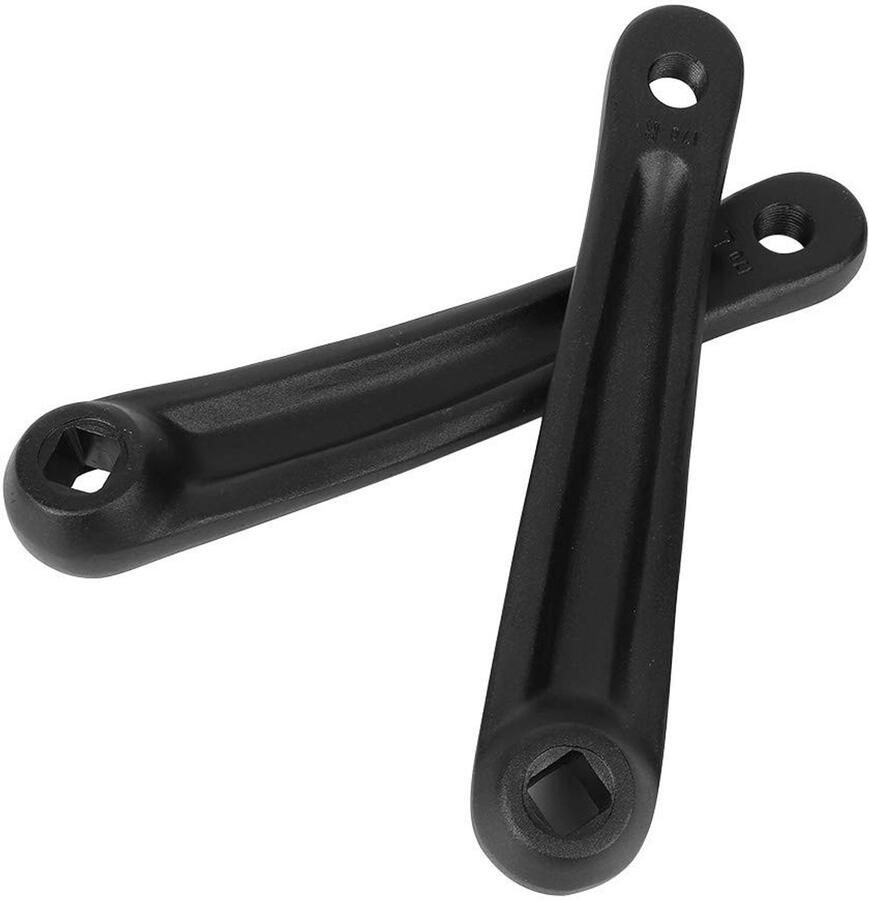 Allecto Cranksets voor Fietsen Duurzame Fietskrukas Lichtgewicht en gemakkelijk te installeren 180mm Geschikt voor BMX en Cruiser Bikes
