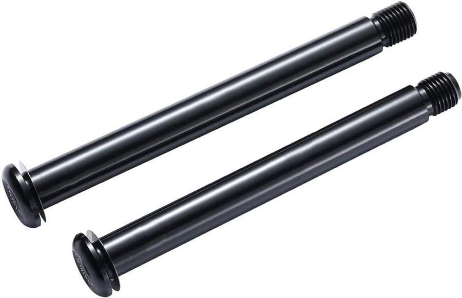 Allecto- Fiets Voorvork Spies MTB Vooras Aluminiumlegering Vorkas 15mm Steekas 100mm geschikt voor Mountainbike on Road Zilver