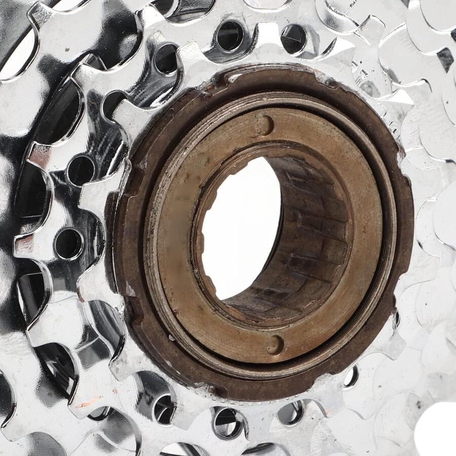 Allecto plus Fiets Vrijloop met 5 Versnellingen voor Mountainbike Sterk Stalen Spin Vliegwiel