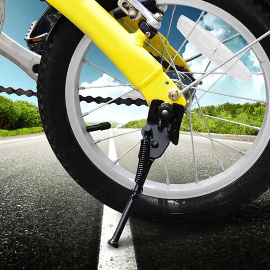 Allecto plus Stevige Stalen Kinderfiets Standaard Eenvoudige Installatie 12 14 16 18 20 Inch Kinderfiets Standvoet