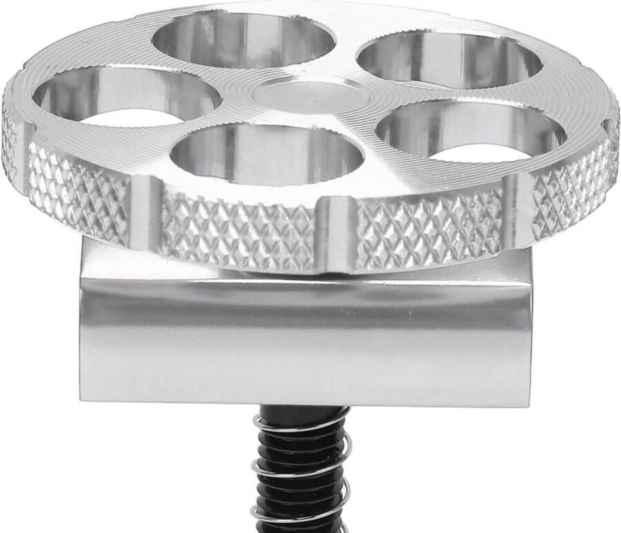 Allecto Plus Vouwfiets Scharnierklem C Gesp CNC Geïntegreerde Scharnierklem Plaat (Zilver)