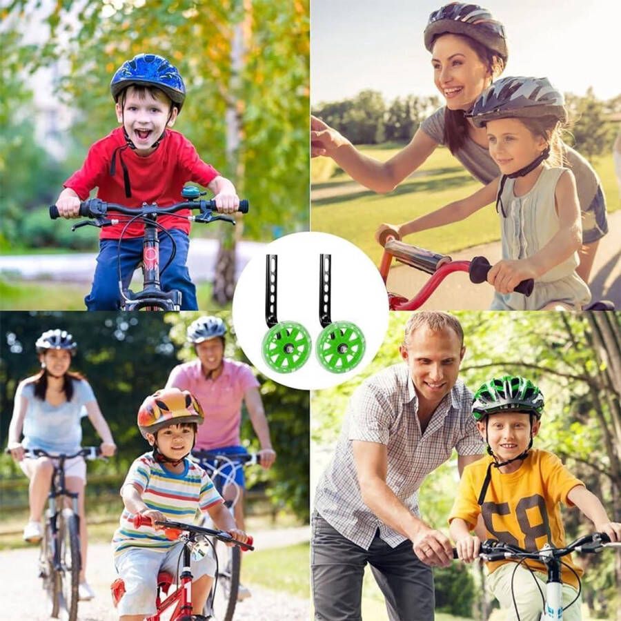 Allecto Premium Universele Steunwielen voor Kinderfiets Hulpwielen 1 Paar