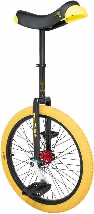 Aluminium Eenwieler 20 met Gele Band en ISIS Systeem voor Freestyle Rijden