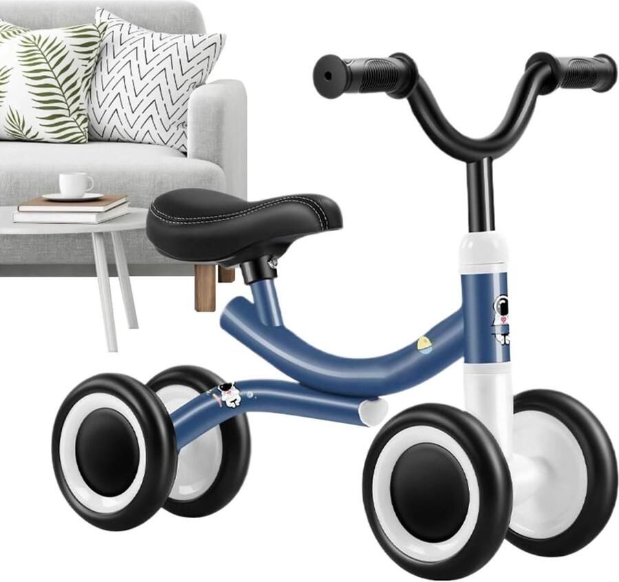 Baby Balansfiets Peuter Loopfiets Motorische Ontwikkeling Krasvrije Wielen 51x41x18cm Niet gespecificeerd