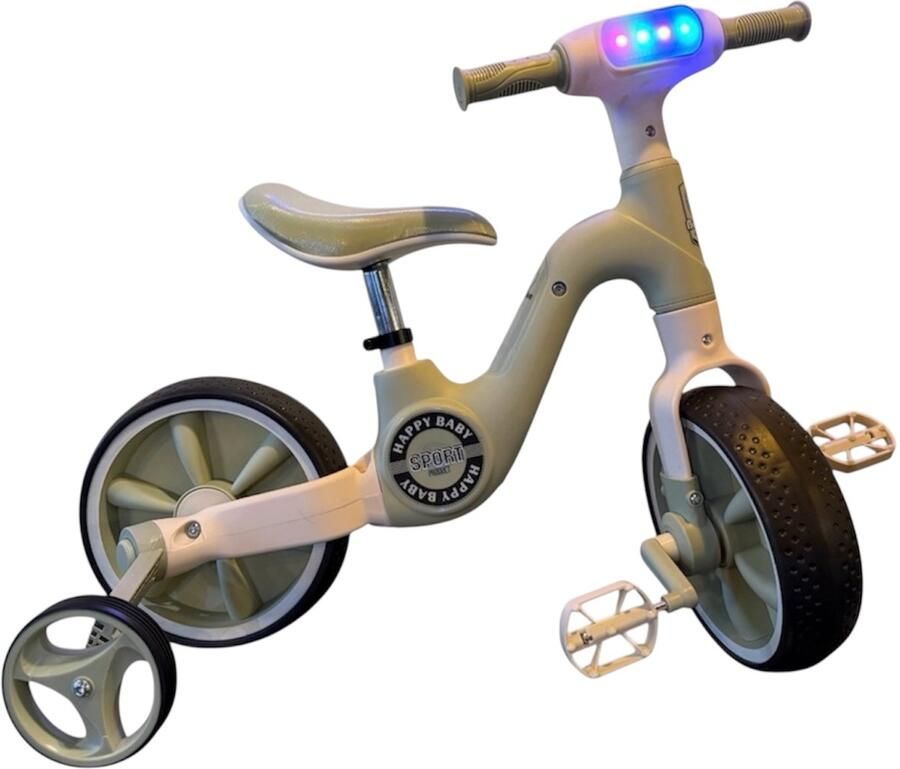 Baby Loopfiets Kinderfiets met Muziek en LED-Lampen