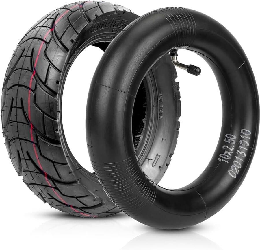 Banden 10 inch (10 x 3 0) (80 65-6) (255 x 80) voor Kugoo M4 Dualtron Victor LUXURY EAGLE Speedway 4 Zero 10X Minimotors elektrische scooter (1 Cityroad band + 1 luchtkamer)