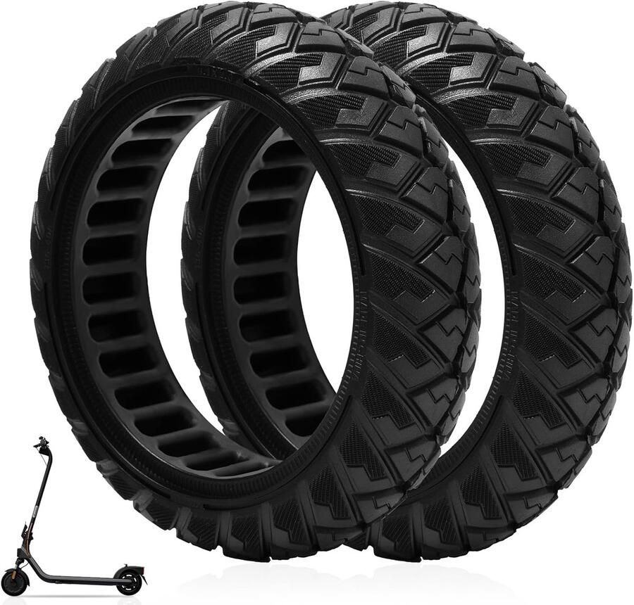 Banden 8 1 voor Elektrische Scooter Xiaomi 4 Go Ninebot E2 E2 Plus 8 1×2 0 Vervangende Scooter Banden 2 Stuks Massieve Wielen voor Elektrische Scooter