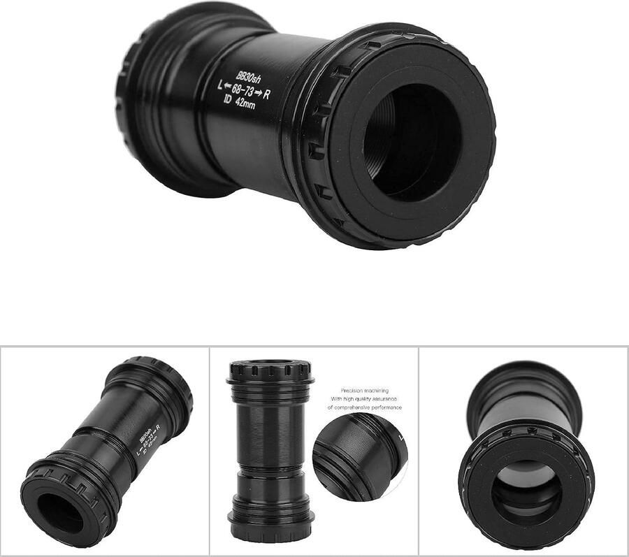BB30 Draad Type Fietsonderdeel voor Mountainbike Lichtgewicht Bottom Bracket voor Kettingwiel en Verbeterde Prestaties