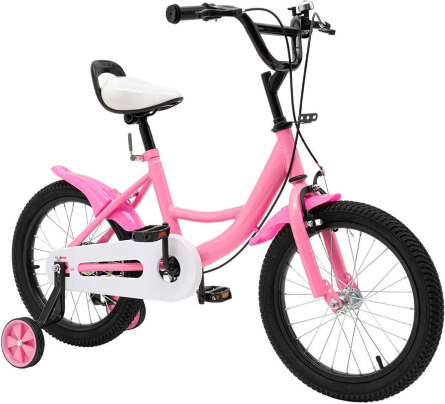 Betaalbare Goederen Kinderfiets roze meisjes kinderfietsen kinder fiets kinderfiets 16 inch spelen buitenspelen