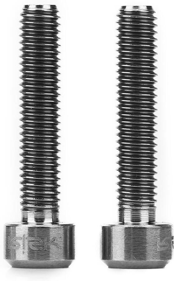 Bicycle Brake Lever Screw Set van 2 Titanium Alloy M5x25mm Screws voor Mountainbike Remmen Fietsrem Bouten Accessoires