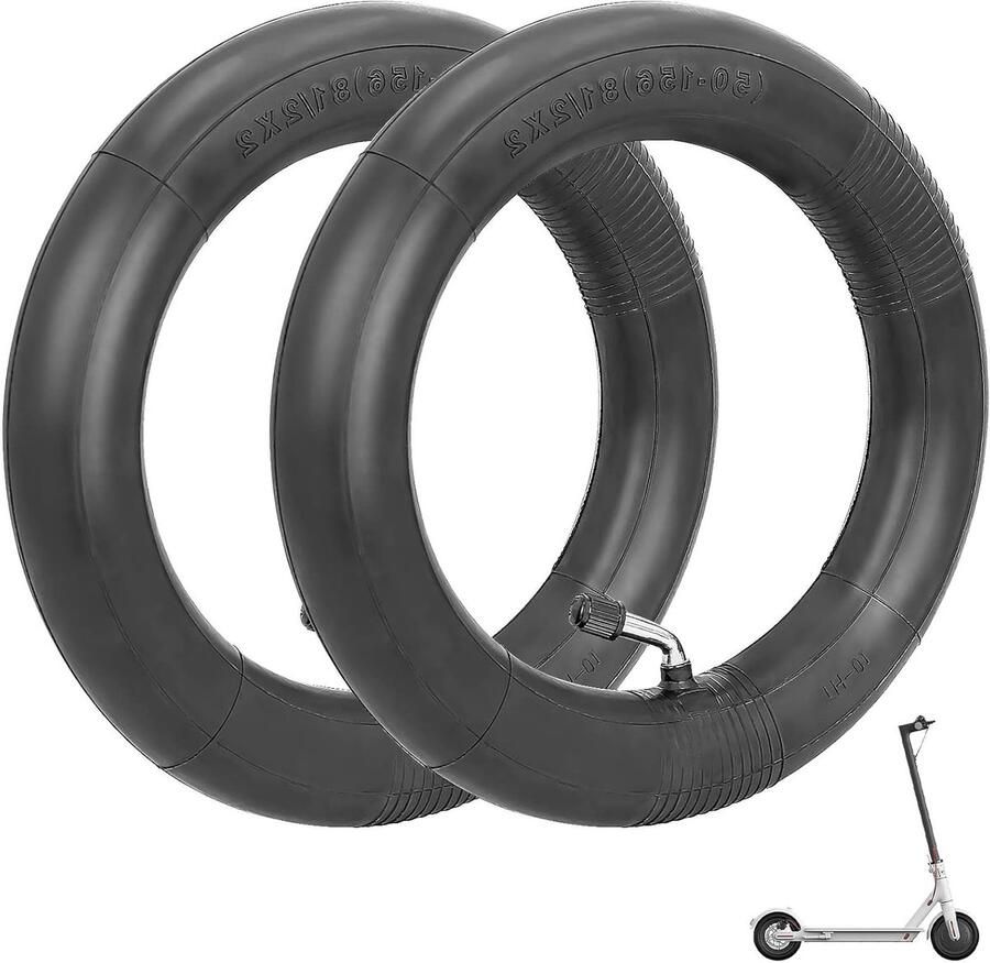 Binnenbanden 8 1 2 x 2 voor Elektrische Scooter Vervangende Banden voor M365 en M365 Pro Dubbele Dikte Curved Mouth (2 Stuks)