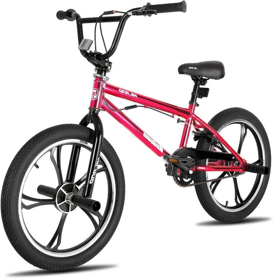 BMX-fiets Kinderen Freestyle Fiets Trucs Leren 360 Graden Rotor 20 Inch Rood