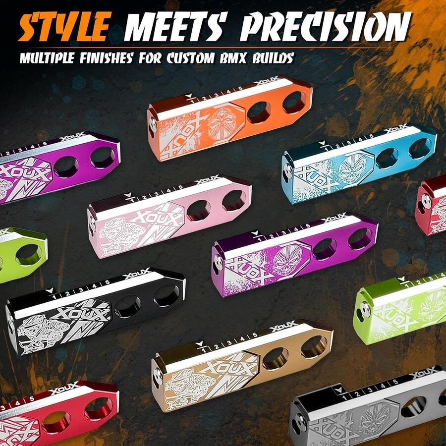 BMX kettingspanners 3 8 10mm oranje volledig verborgen bout slank en professioneel ontwerp ShopVlot