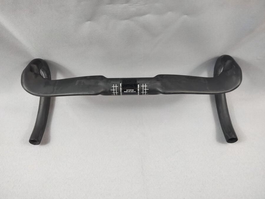 Carbon fietslenker voor racefietsen 420 mm 31 8 mm zwart