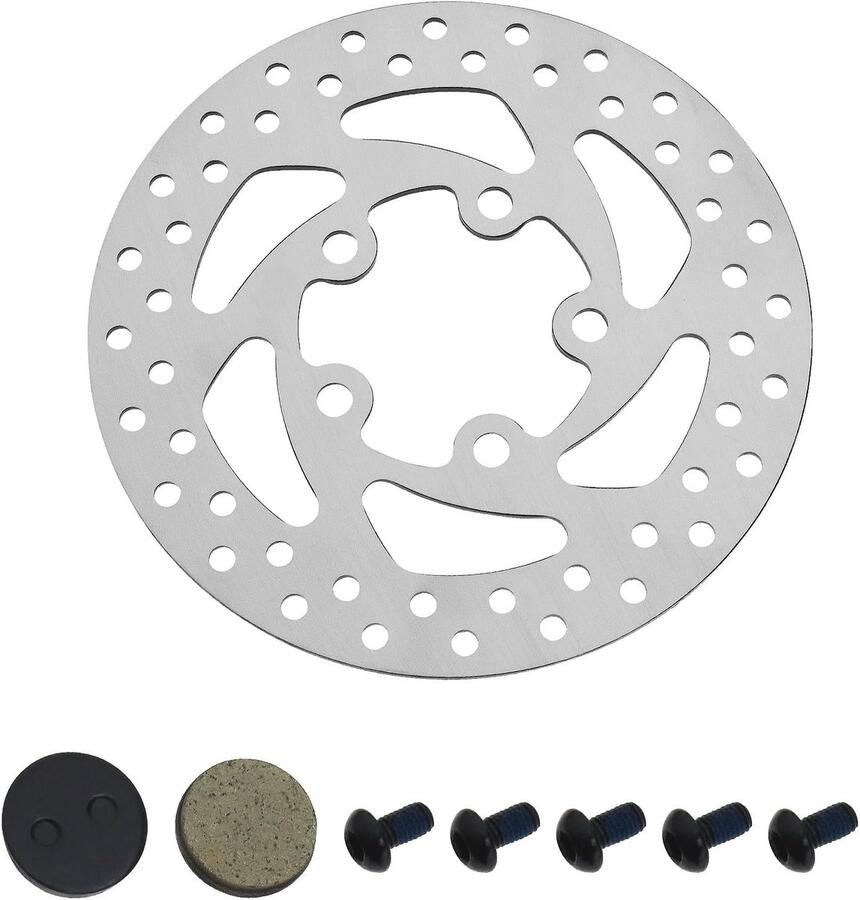 Compatibel met Xiaomi M365 1S elektrische scooter reserveonderdelen accessoires roestvrij staal 110 mm fiets remschijven onderdelen