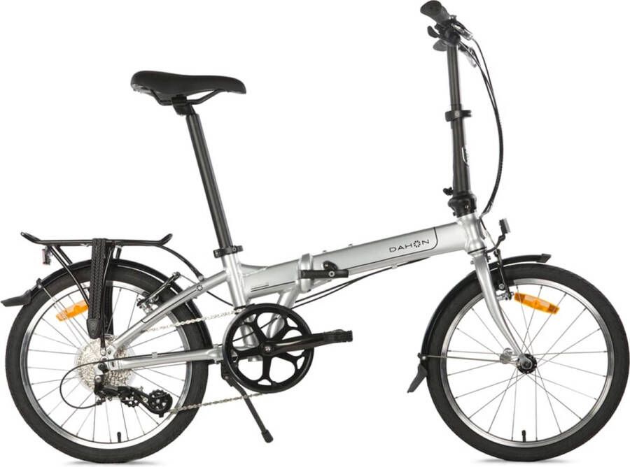 Dahon vouwfiets Mariner D8 quick silver grijs