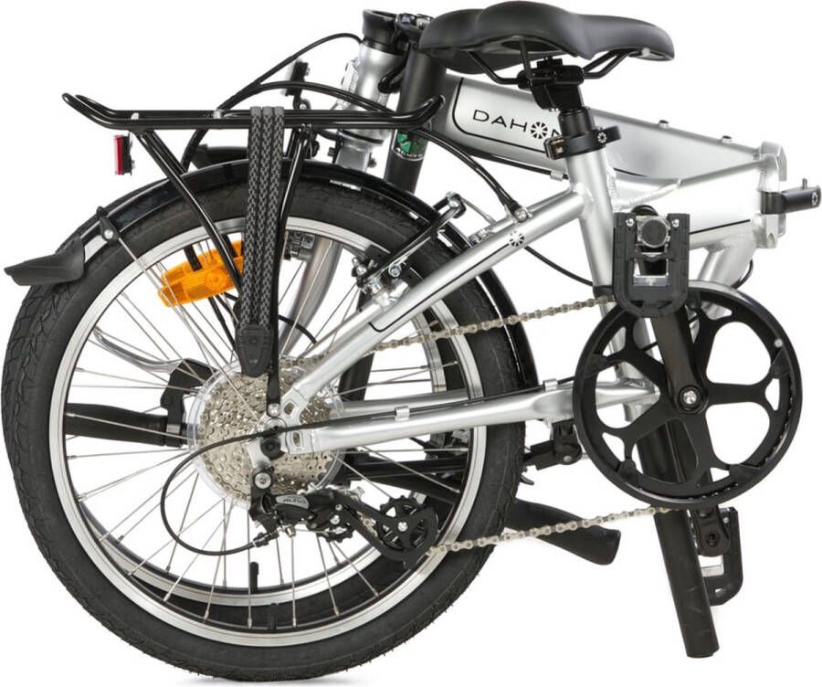 Dahon vouwfiets Mariner D8 quick silver grijs