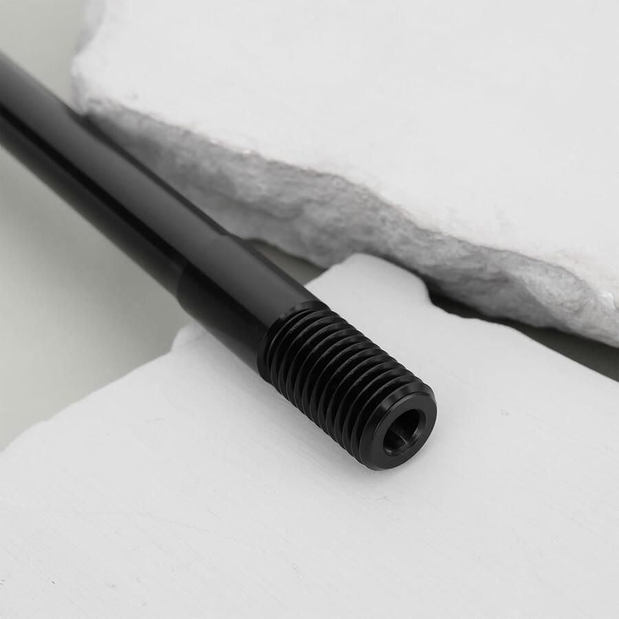 Dailygoods- Achteras Lichtgewicht Aluminium M12x1.5 Schroefdraad Lengte 175mm Corrosiebestendig Geschikt voor MTB Racefietsen Verbeterde Stabiliteit Steekas - Foto 3