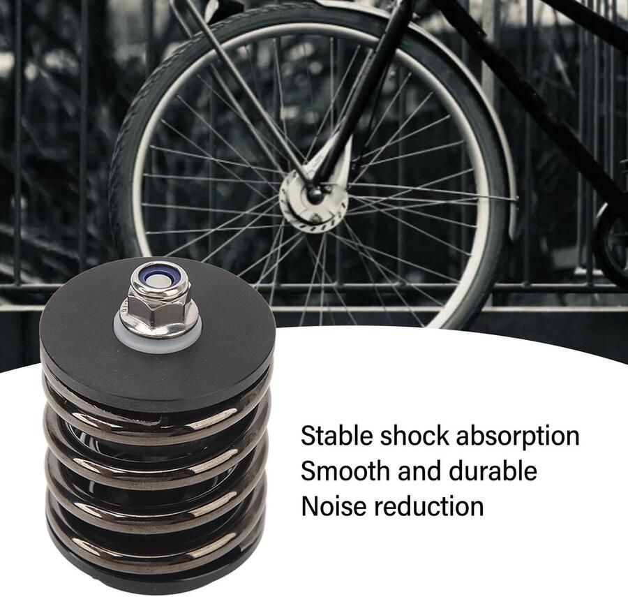 Dailygoods- Achterschokdemper Hoge Sterkte Vouwfiets Stalen As Duurzaam Materiaal CNC Bewerkt Lichtgewicht Schokdemper